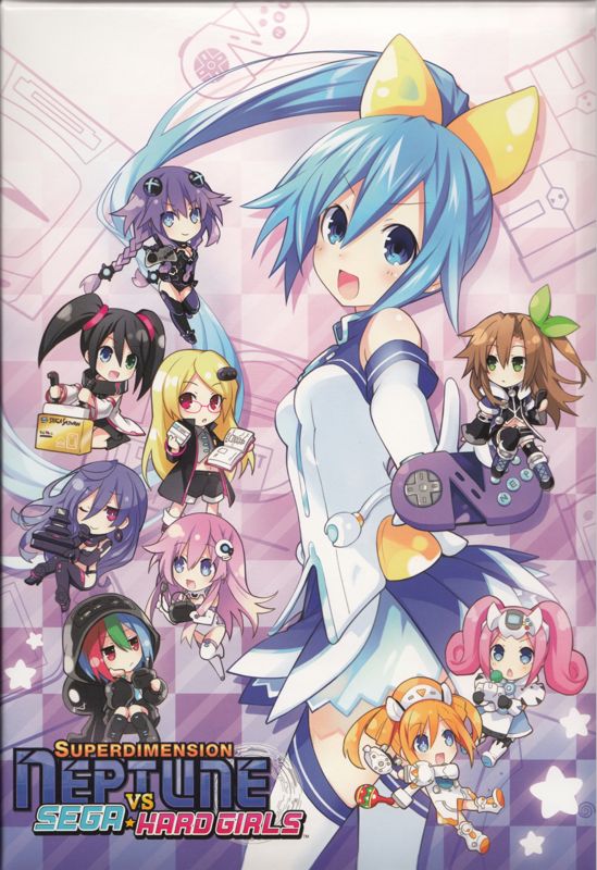 Superdimension Neptune vs Sega Hard Girls box art for Playstation Vita